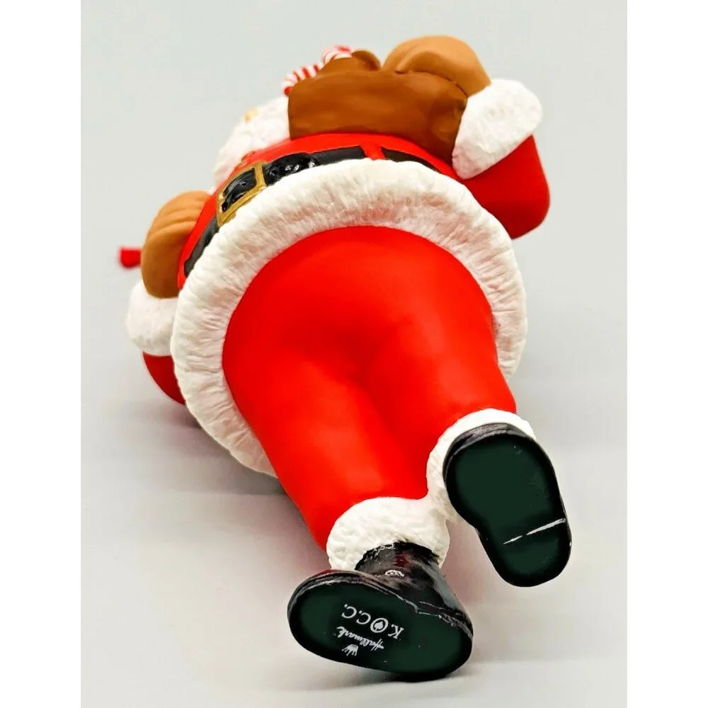 Hallmark Keepsake Collectors Club Santa Rudolph Red Nosed Reindeer 1996 Lot of 2
